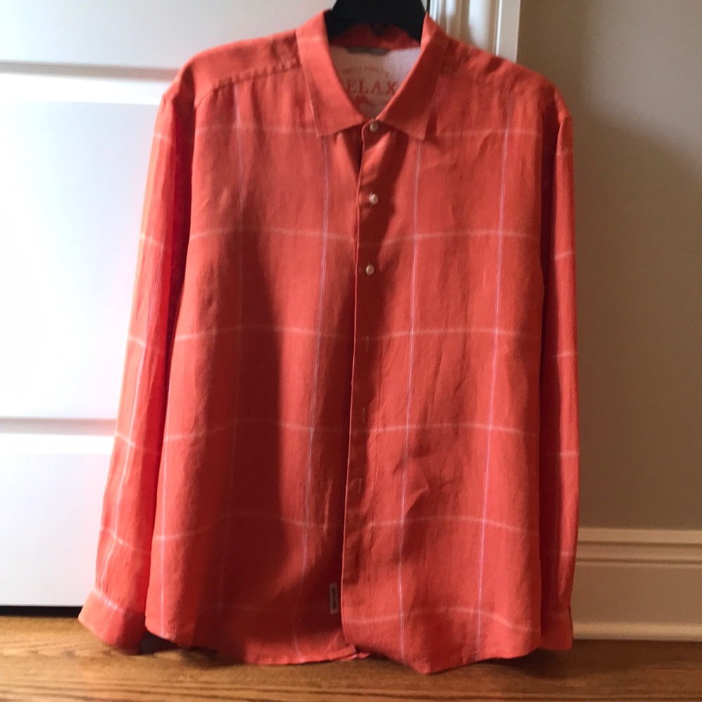 Tommy Bahama men's linen sport shirt